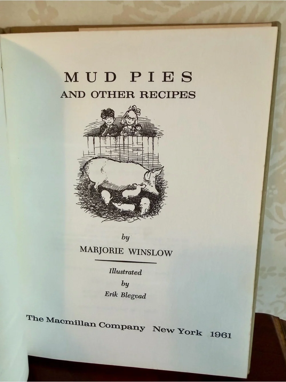 1962 Mud Pies and Other Recipes – Marjorie Winslow